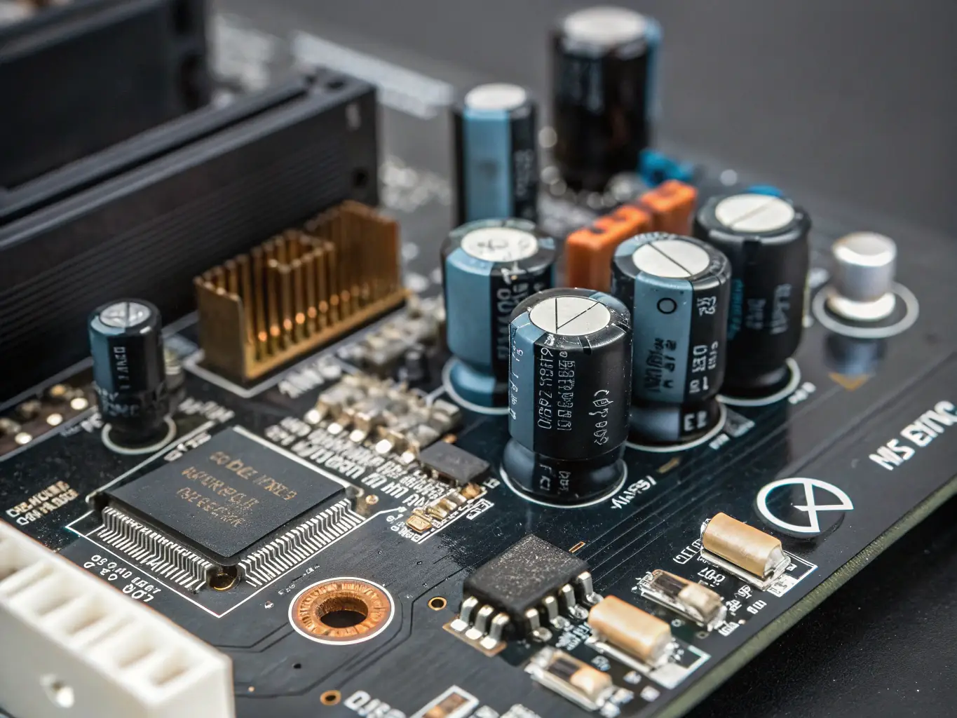 A detailed view of the DB7F's internal FET circuit, emphasizing its clean and stable design, optimized for maximum fidelity and low-noise performance in a modern recording environment.